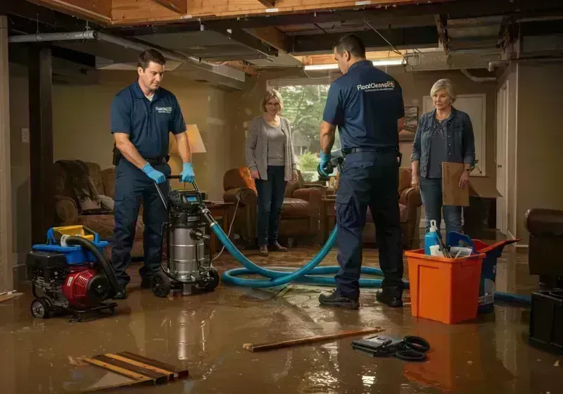 Basement Water Extraction and Removal Techniques process in South Whitley, IN